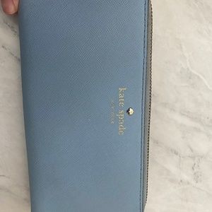 Baby blue Kate spade wallet